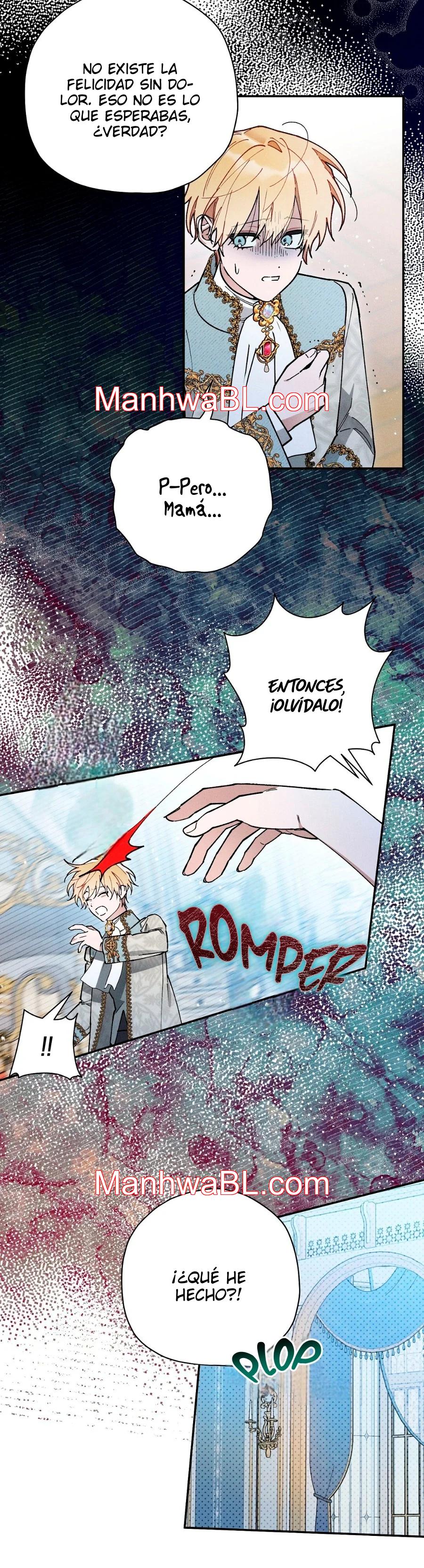 Ocultando que el maldito príncipe es un omega - Capítulo 42 manhwa