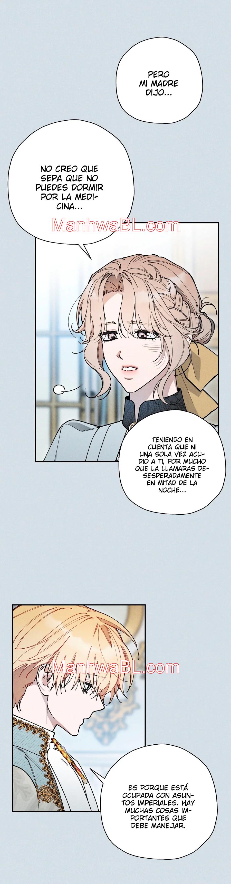 Ocultando que el maldito príncipe es un omega - Capítulo 42 manhwa