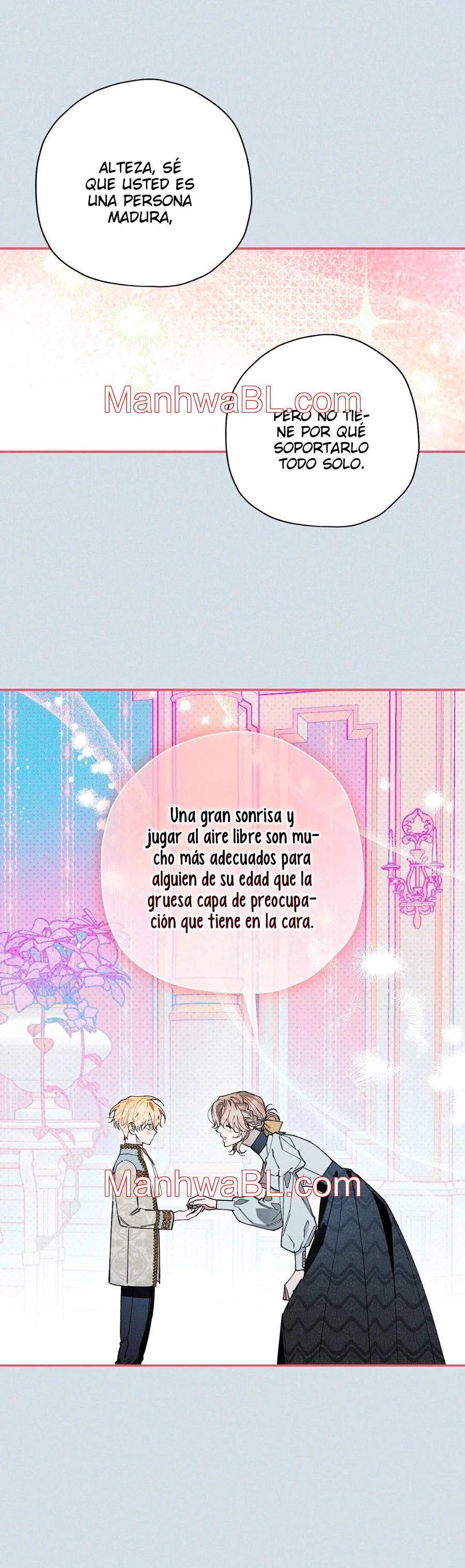 Ocultando que el maldito príncipe es un omega - Capítulo 42 manhwa