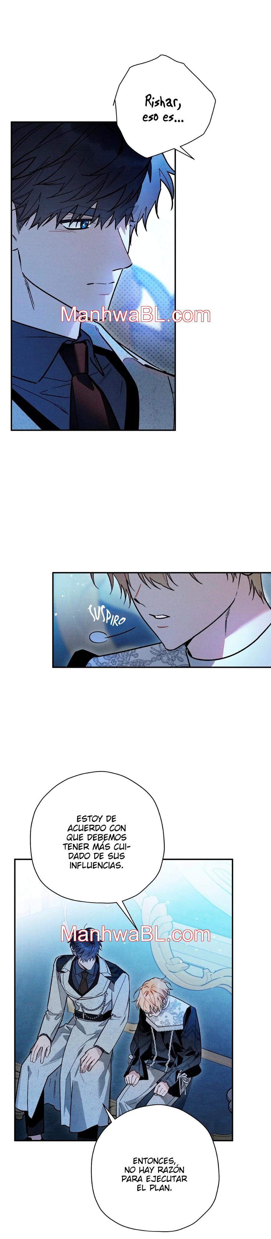 Ocultando que el maldito príncipe es un omega - Capítulo 42 manhwa
