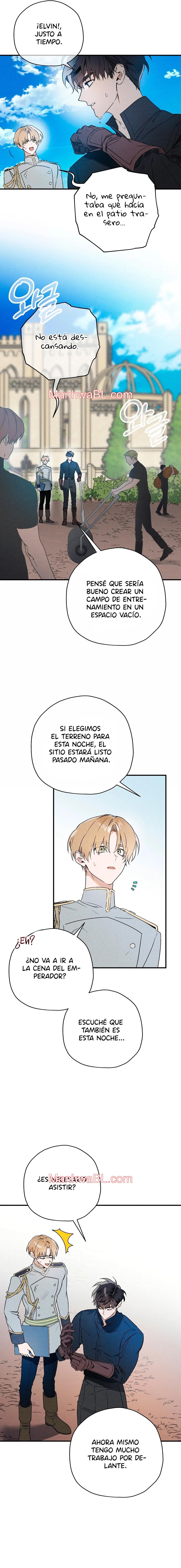 Ocultando que el maldito príncipe es un omega - Capítulo 9 manhwa