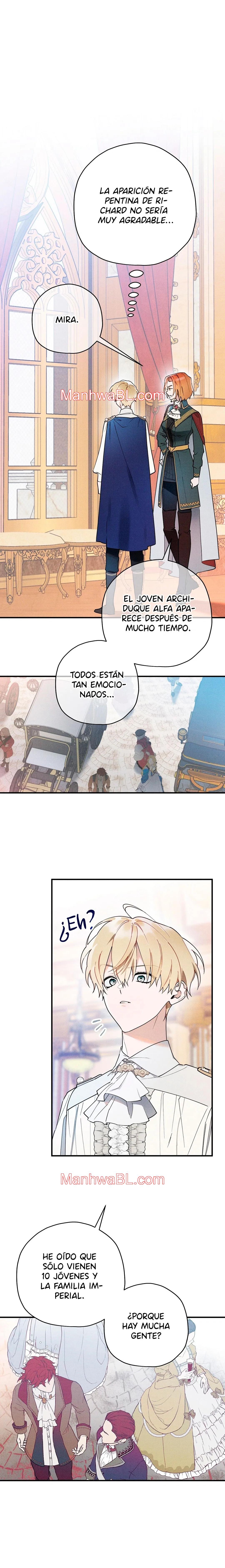 Ocultando que el maldito príncipe es un omega - Capítulo 9 manhwa