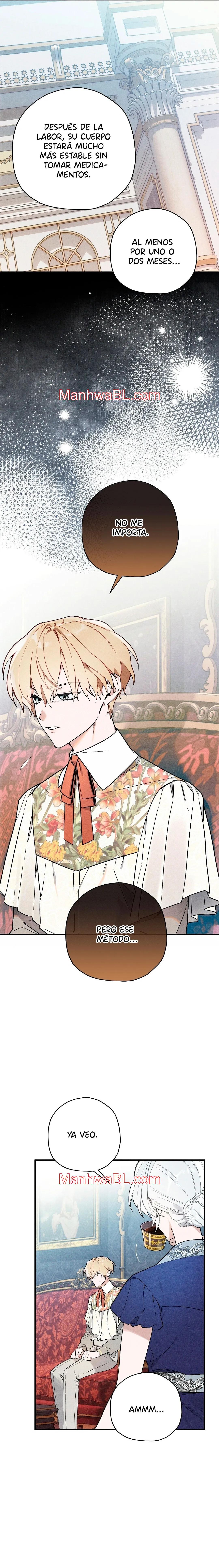 Ocultando que el maldito príncipe es un omega - Capítulo 9 manhwa