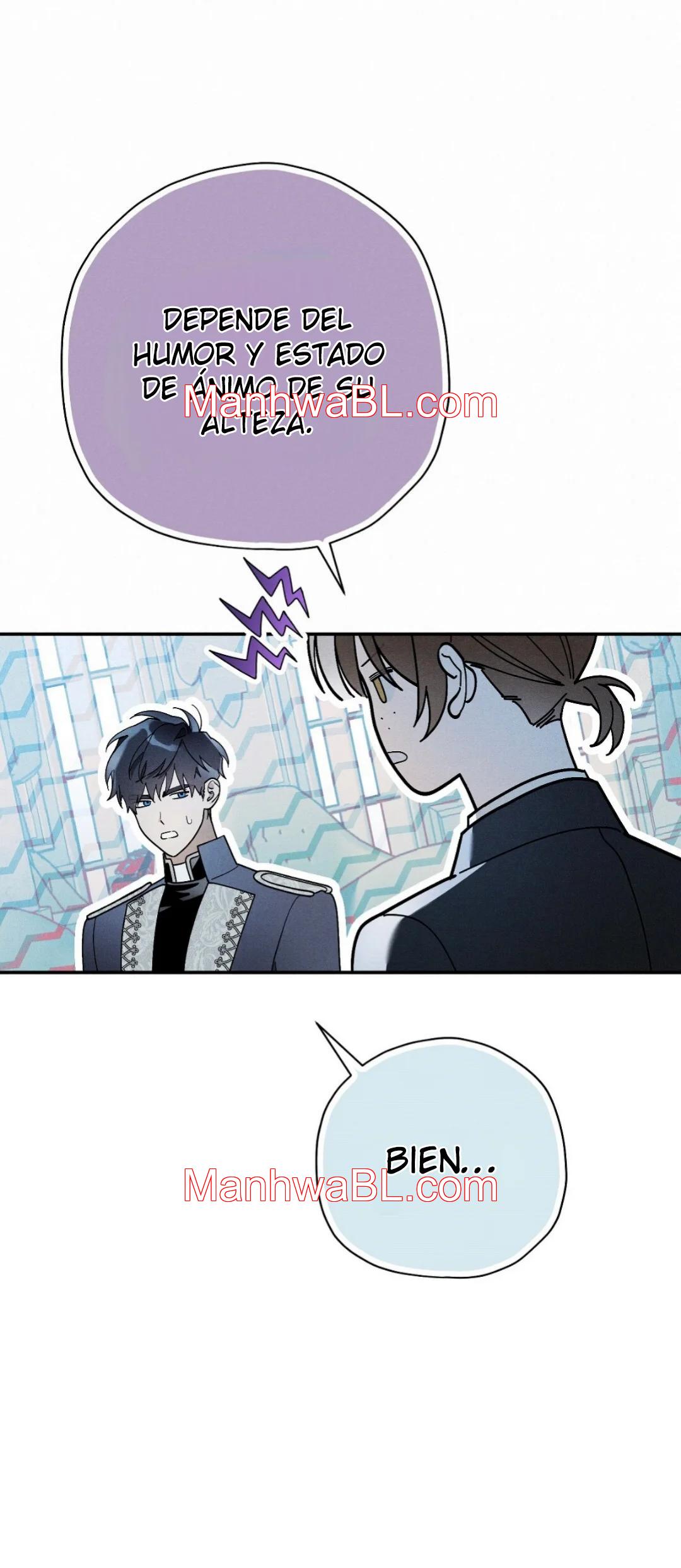Ocultando que el maldito príncipe es un omega - Capítulo 23 manhwa