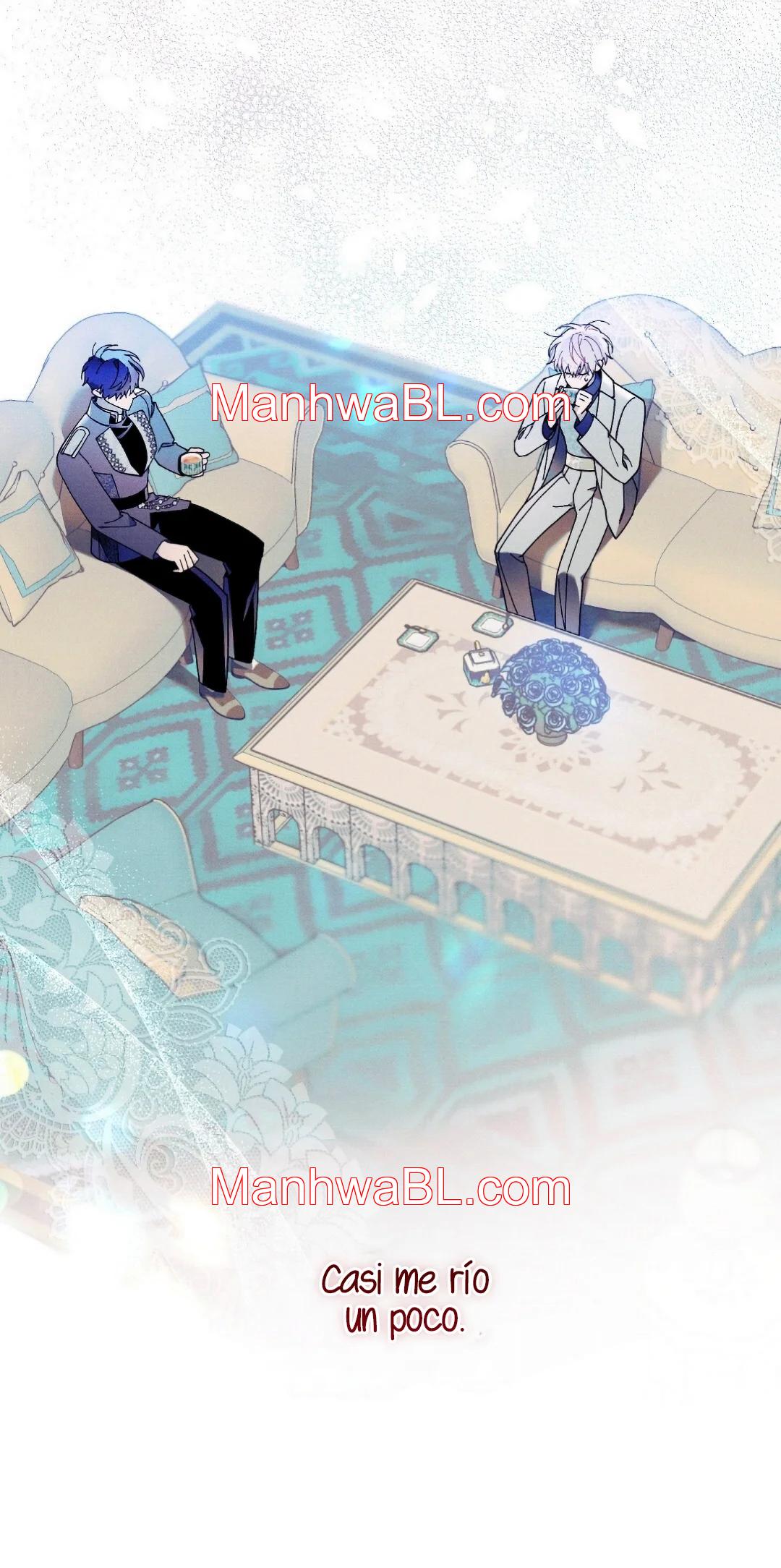 Ocultando que el maldito príncipe es un omega - Capítulo 23 manhwa