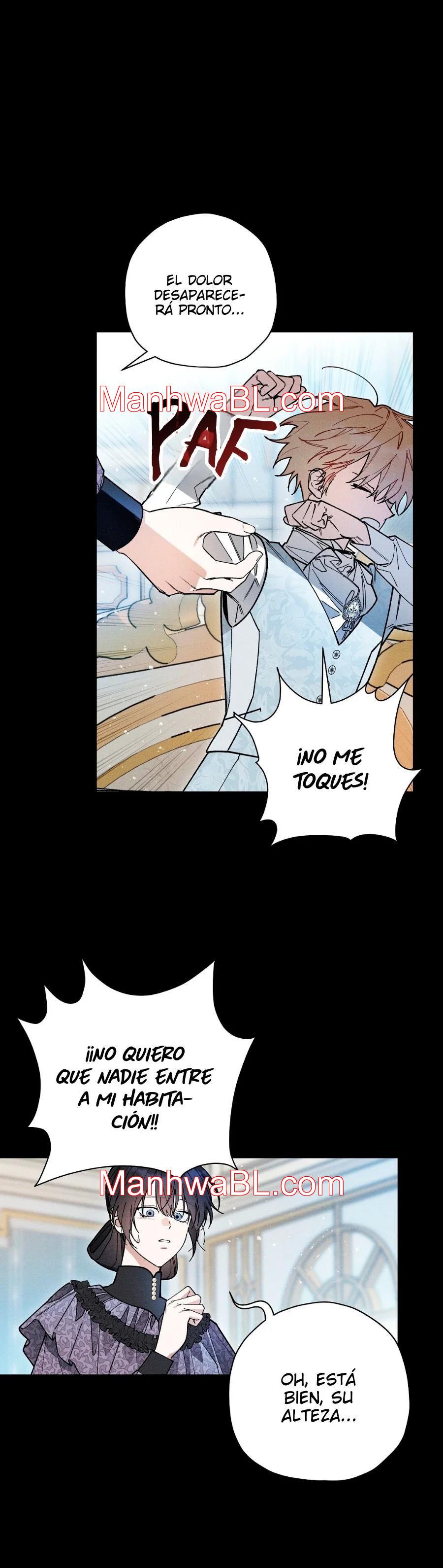 Ocultando que el maldito príncipe es un omega - Capítulo 43 manhwa