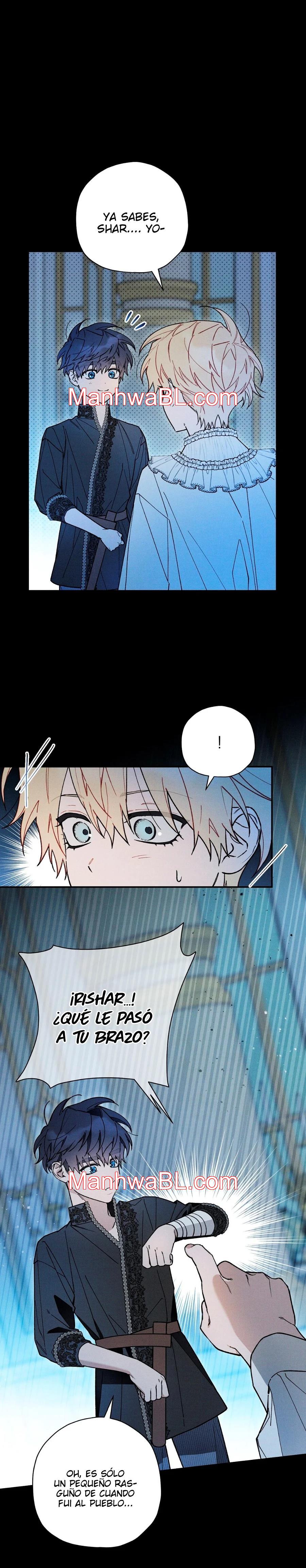 Ocultando que el maldito príncipe es un omega - Capítulo 43 manhwa