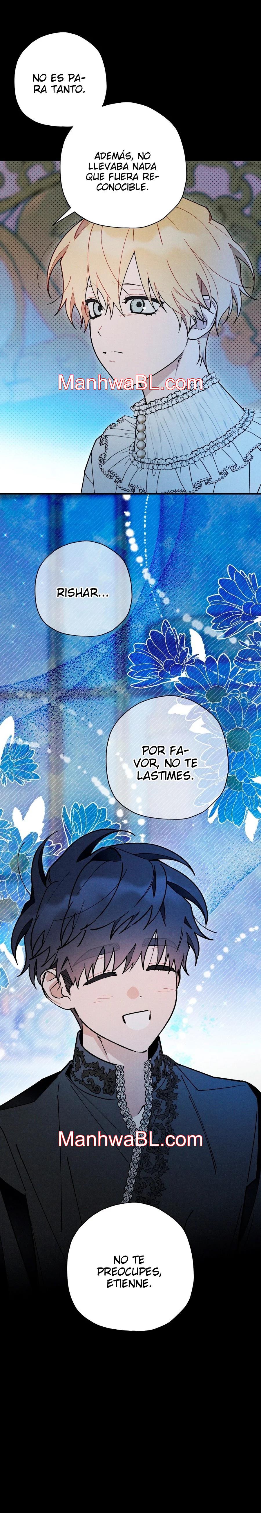 Ocultando que el maldito príncipe es un omega - Capítulo 43 manhwa