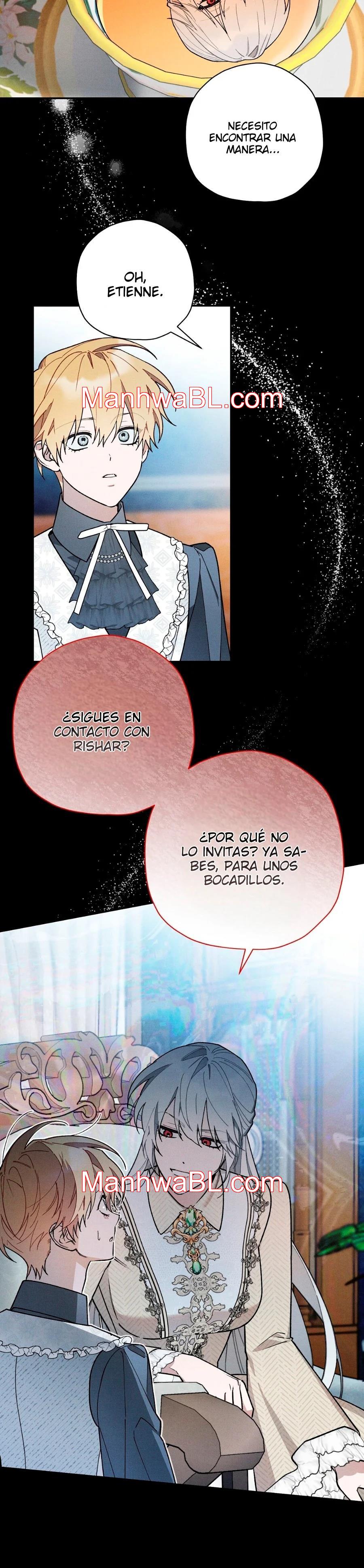 Ocultando que el maldito príncipe es un omega - Capítulo 43 manhwa