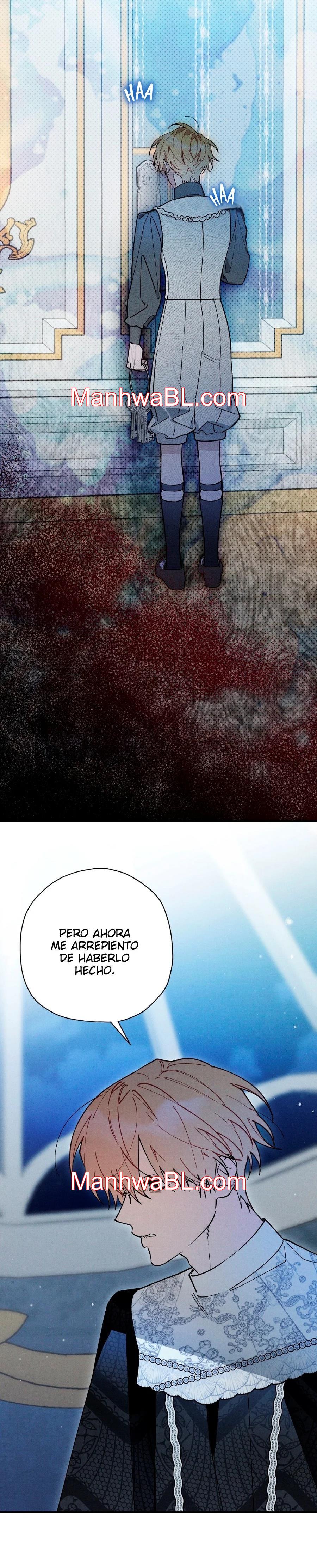 Ocultando que el maldito príncipe es un omega - Capítulo 43 manhwa