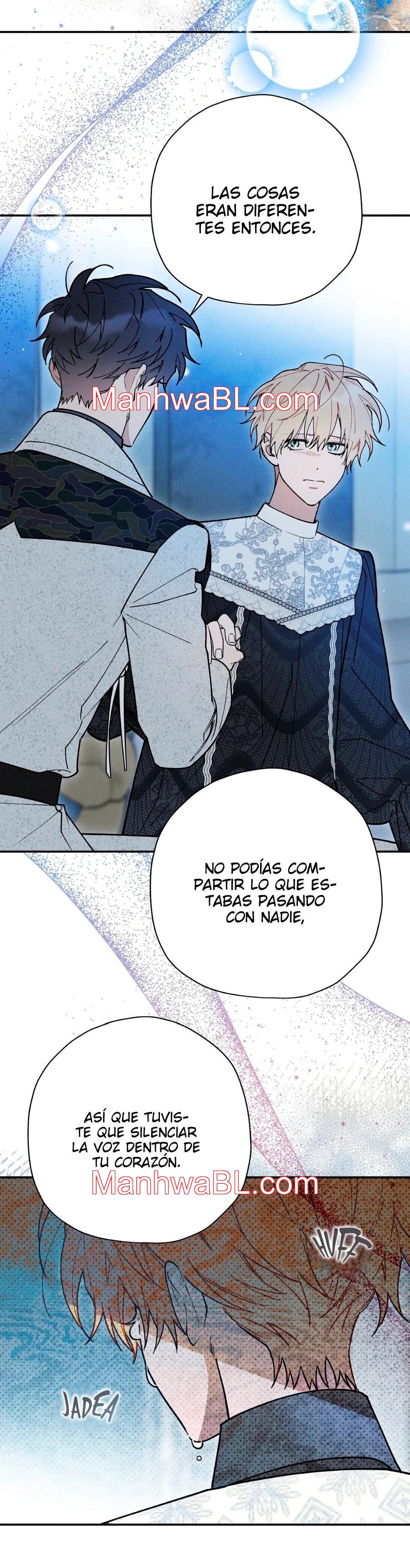 Ocultando que el maldito príncipe es un omega - Capítulo 43 manhwa