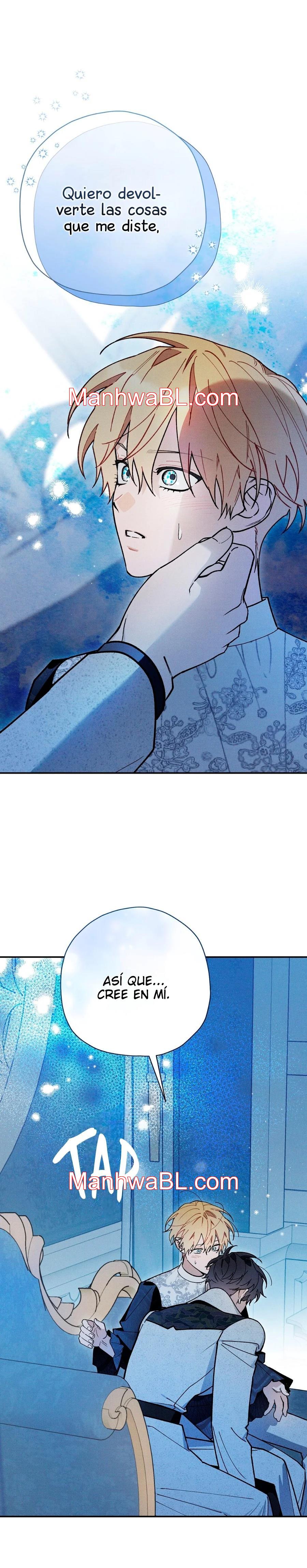 Ocultando que el maldito príncipe es un omega - Capítulo 43 manhwa