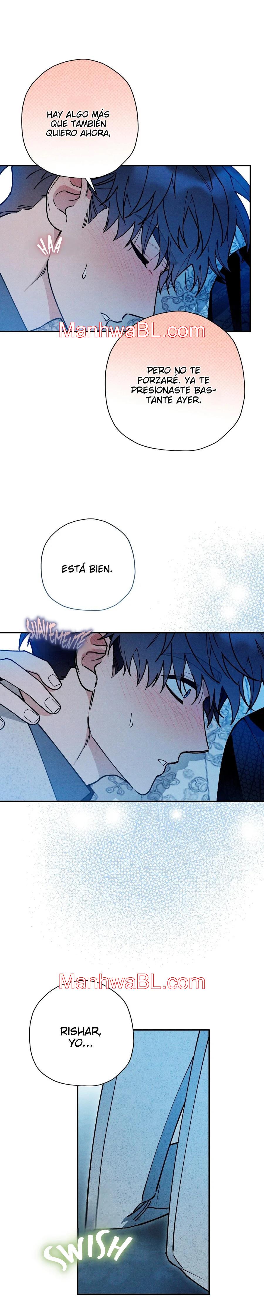 Ocultando que el maldito príncipe es un omega - Capítulo 43 manhwa