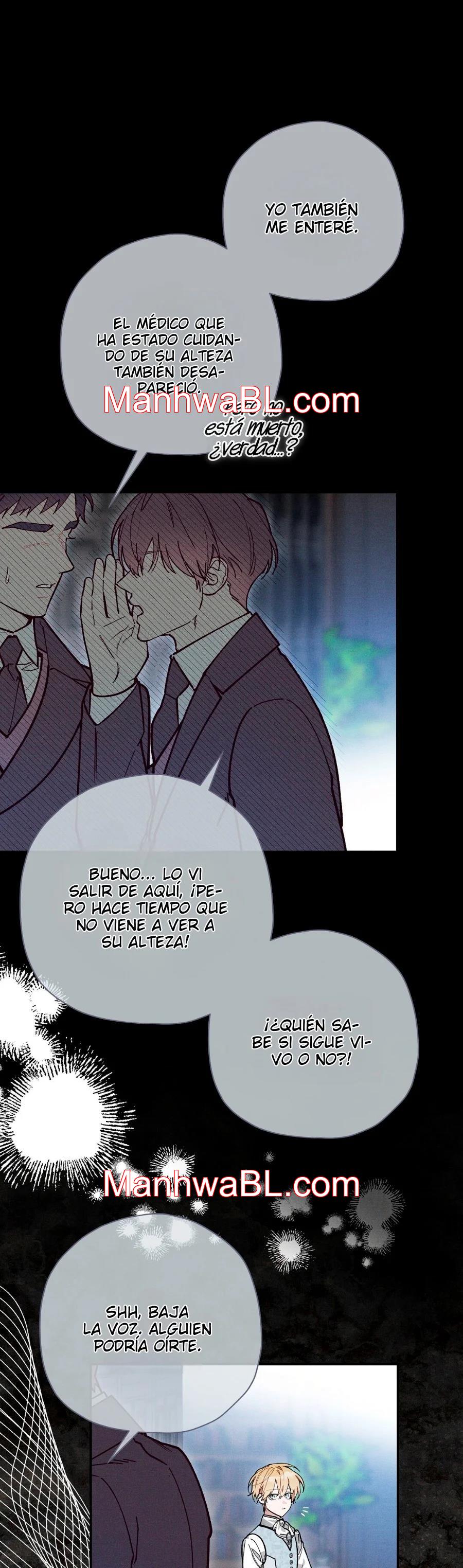 Ocultando que el maldito príncipe es un omega - Capítulo 43 manhwa