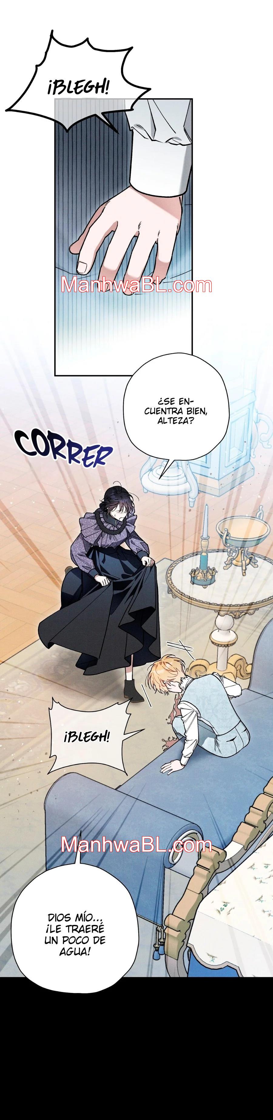 Ocultando que el maldito príncipe es un omega - Capítulo 43 manhwa