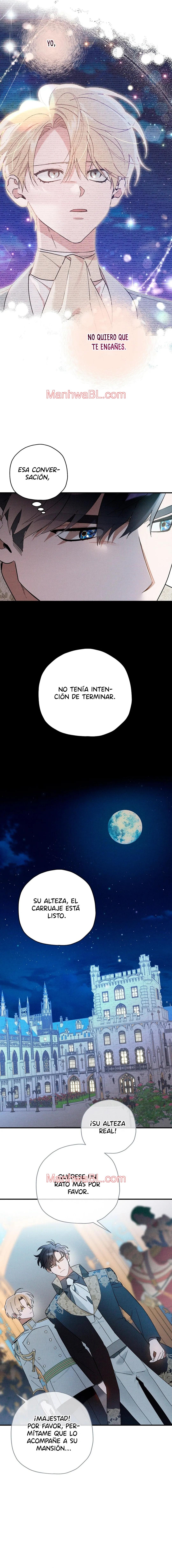 Ocultando que el maldito príncipe es un omega - Capítulo 7 manhwa