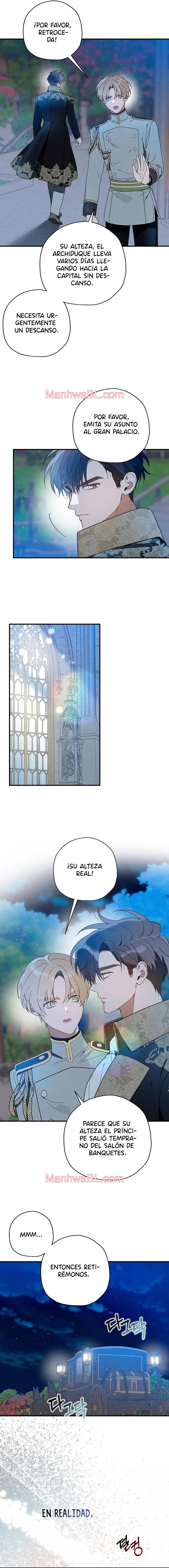 Ocultando que el maldito príncipe es un omega - Capítulo 7 manhwa
