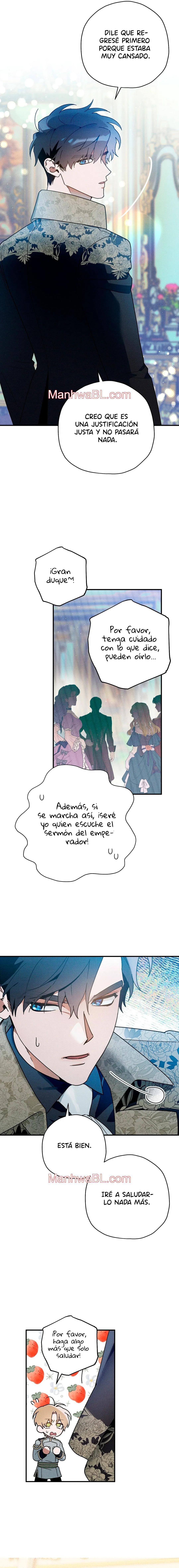 Ocultando que el maldito príncipe es un omega - Capítulo 7 manhwa