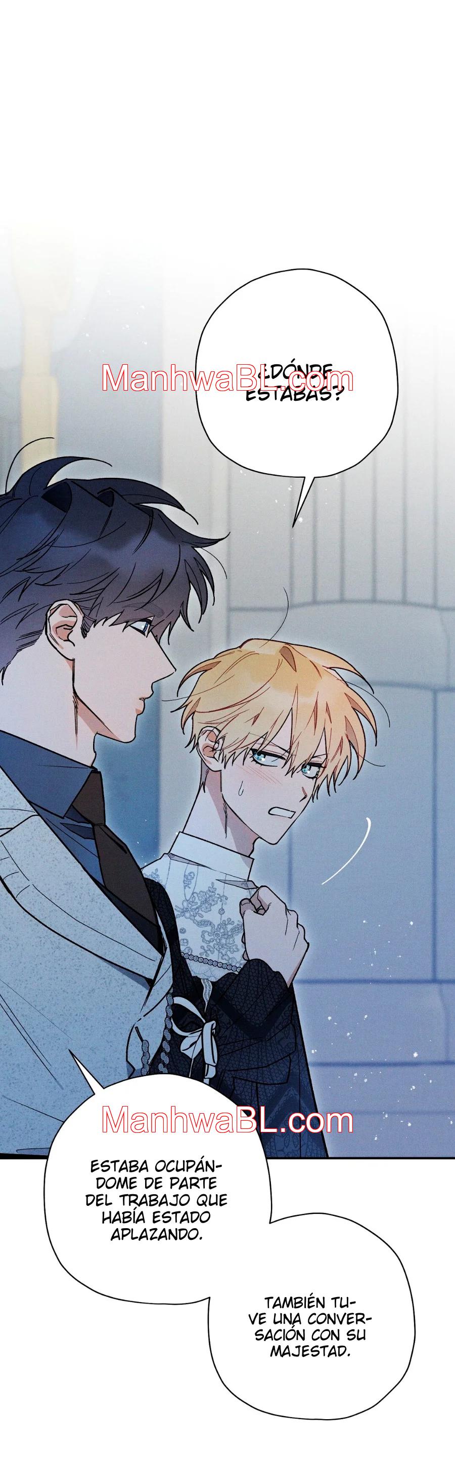 Ocultando que el maldito príncipe es un omega - Capítulo 41 manhwa