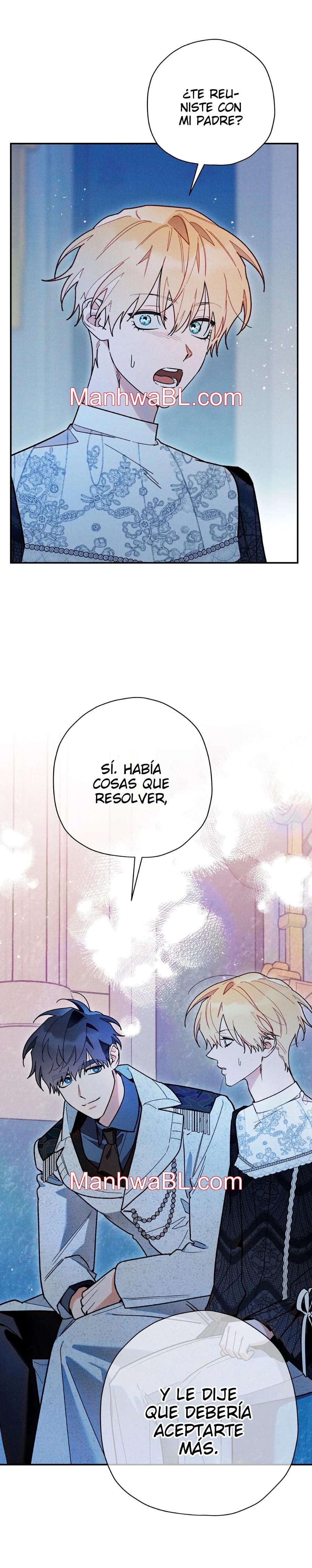 Ocultando que el maldito príncipe es un omega - Capítulo 41 manhwa