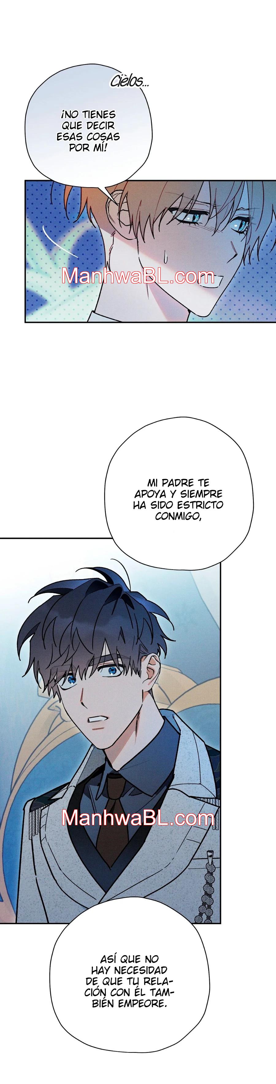 Ocultando que el maldito príncipe es un omega - Capítulo 41 manhwa