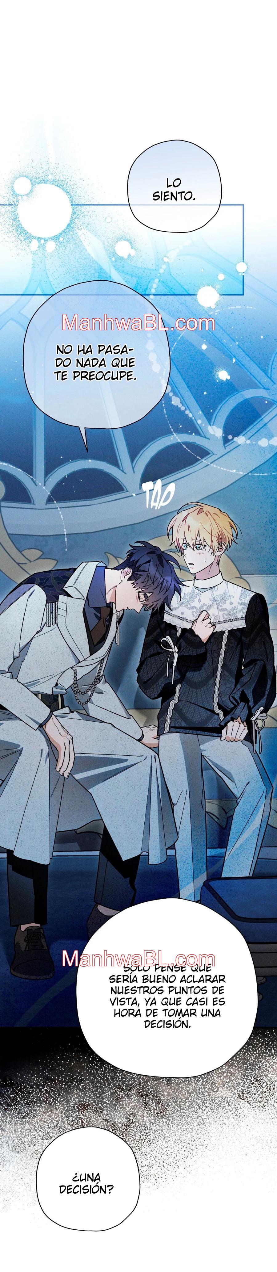 Ocultando que el maldito príncipe es un omega - Capítulo 41 manhwa
