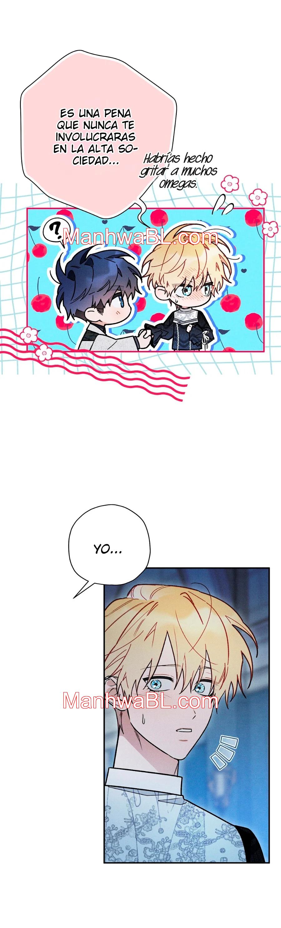 Ocultando que el maldito príncipe es un omega - Capítulo 41 manhwa