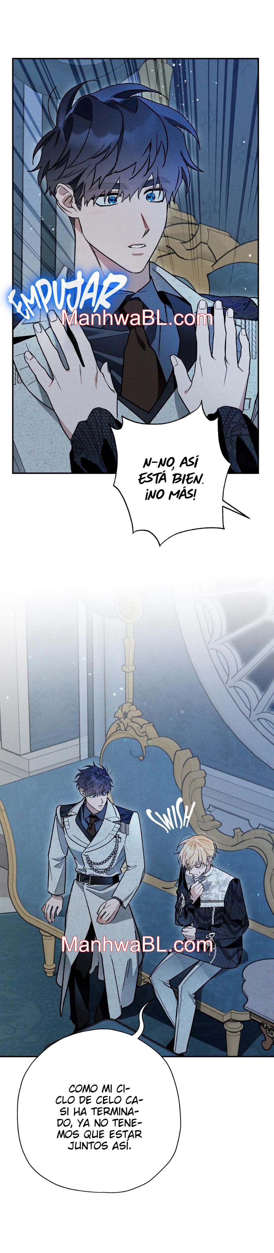 Ocultando que el maldito príncipe es un omega - Capítulo 41 manhwa