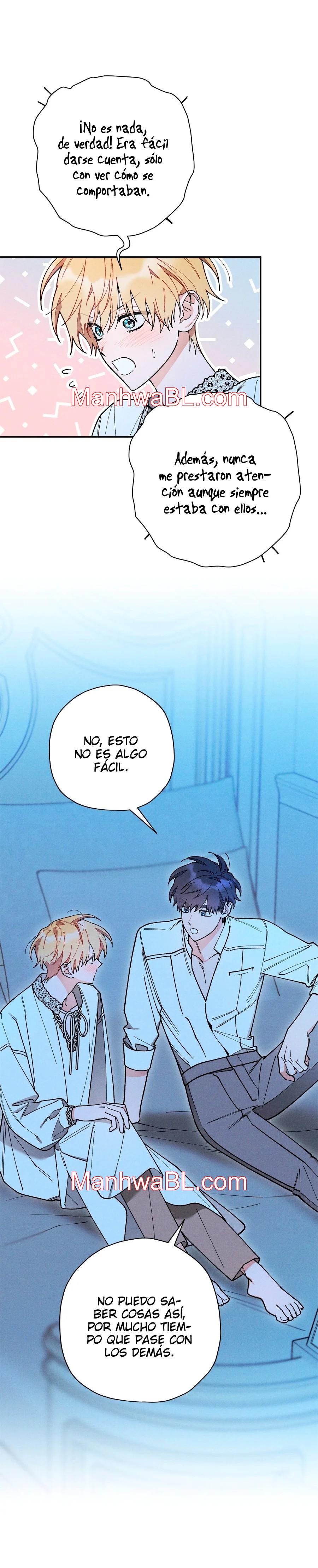 Ocultando que el maldito príncipe es un omega - Capítulo 54 3 manhwa