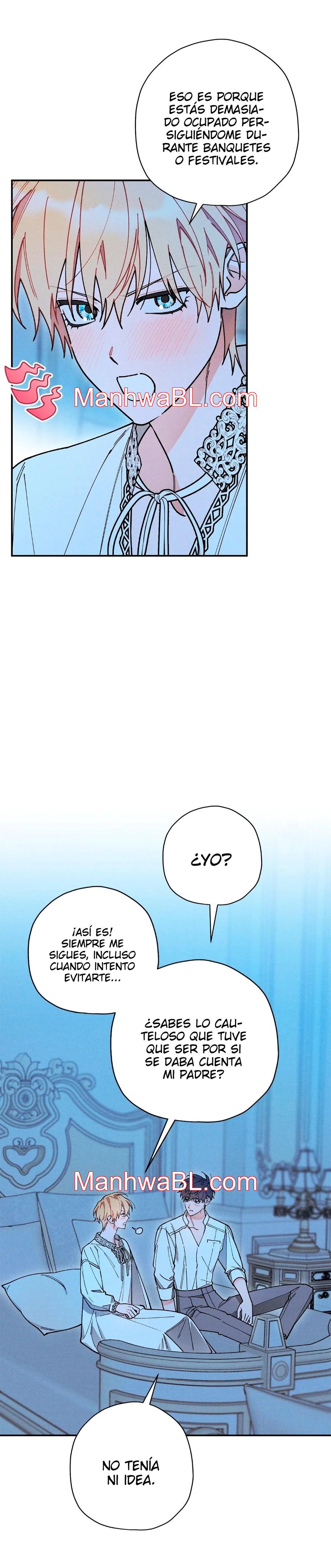 Ocultando que el maldito príncipe es un omega - Capítulo 54 3 manhwa