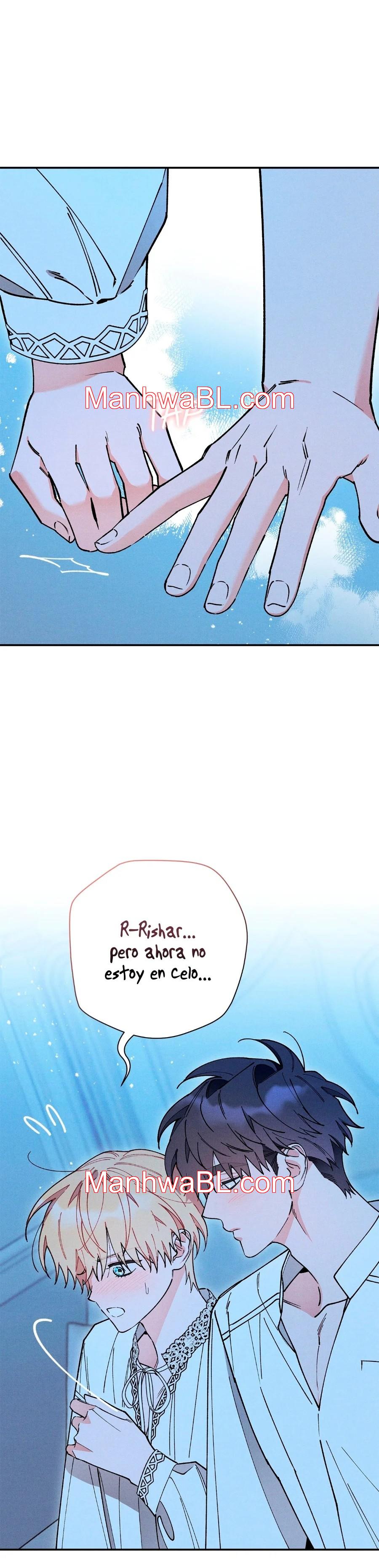 Ocultando que el maldito príncipe es un omega - Capítulo 54 3 manhwa