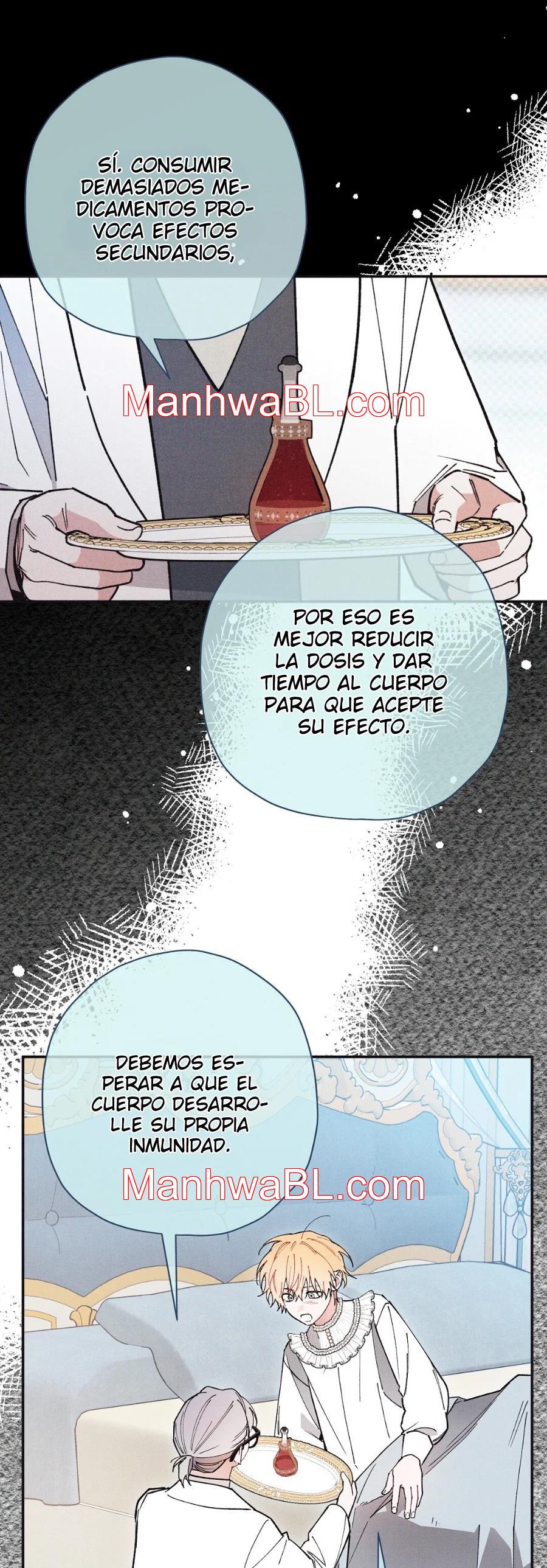 Ocultando que el maldito príncipe es un omega - Capítulo 47 manhwa