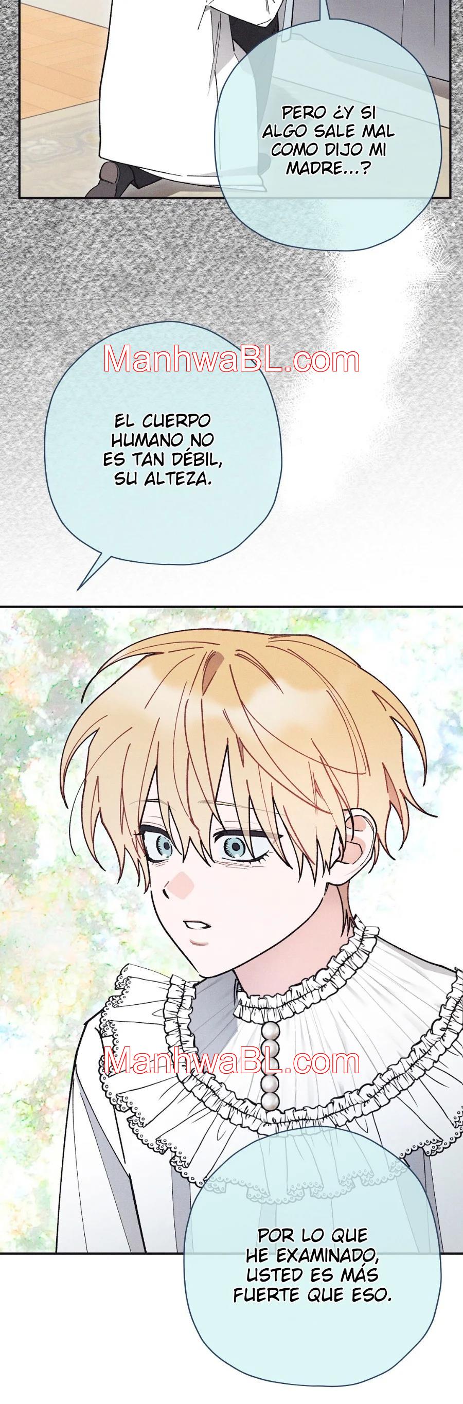 Ocultando que el maldito príncipe es un omega - Capítulo 47 manhwa