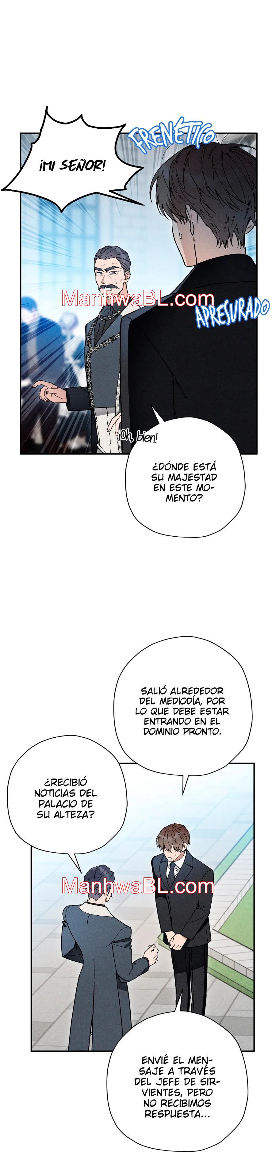 Ocultando que el maldito príncipe es un omega - Capítulo 47 manhwa