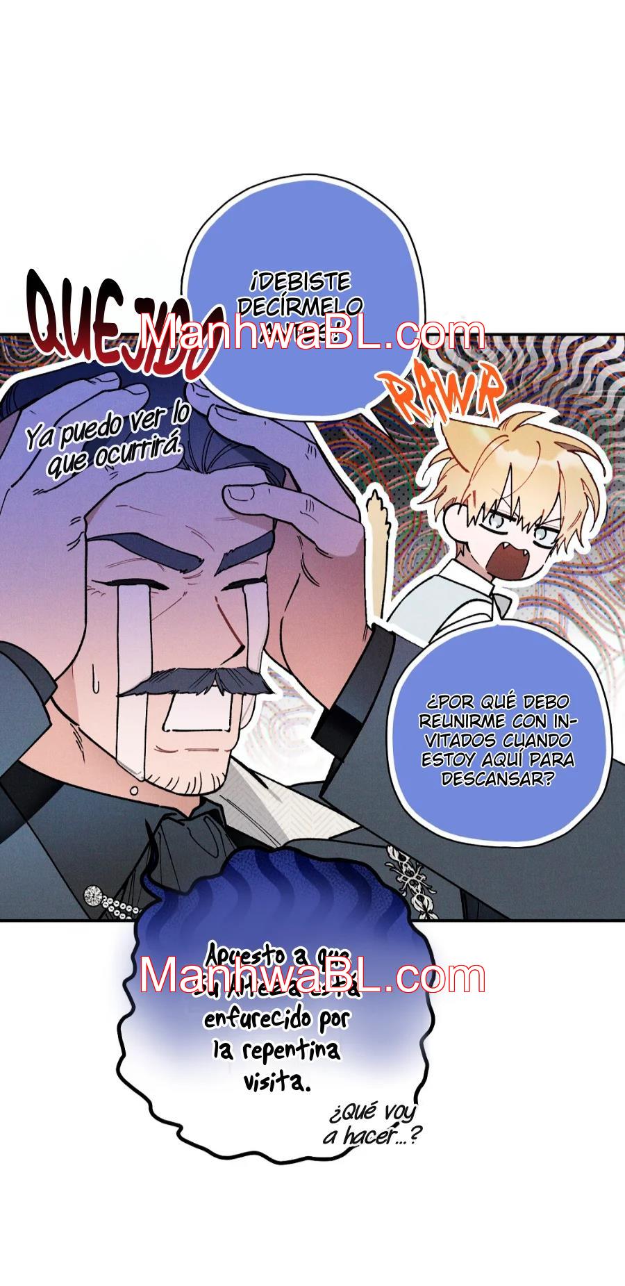 Ocultando que el maldito príncipe es un omega - Capítulo 47 manhwa