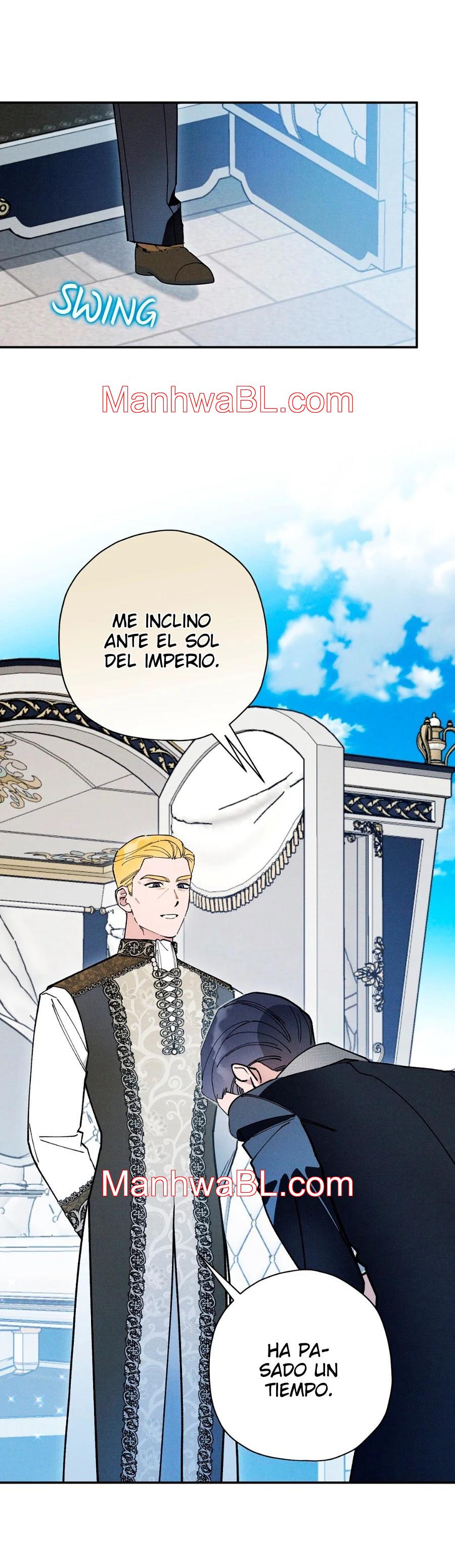 Ocultando que el maldito príncipe es un omega - Capítulo 47 manhwa