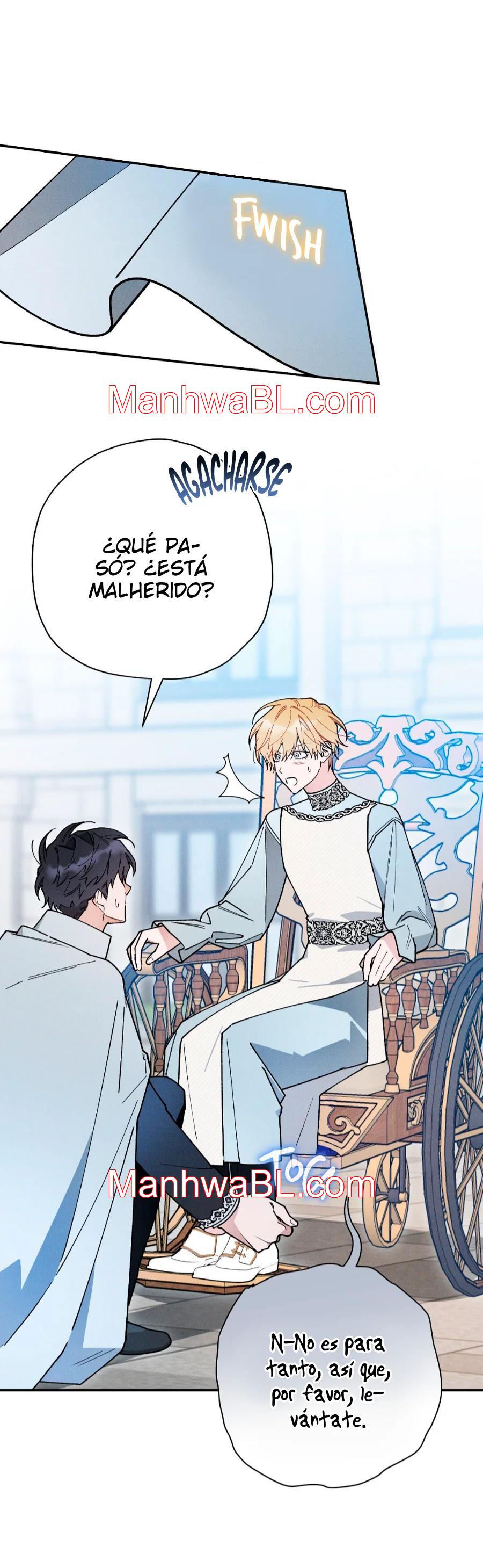 Ocultando que el maldito príncipe es un omega - Capítulo 47 manhwa