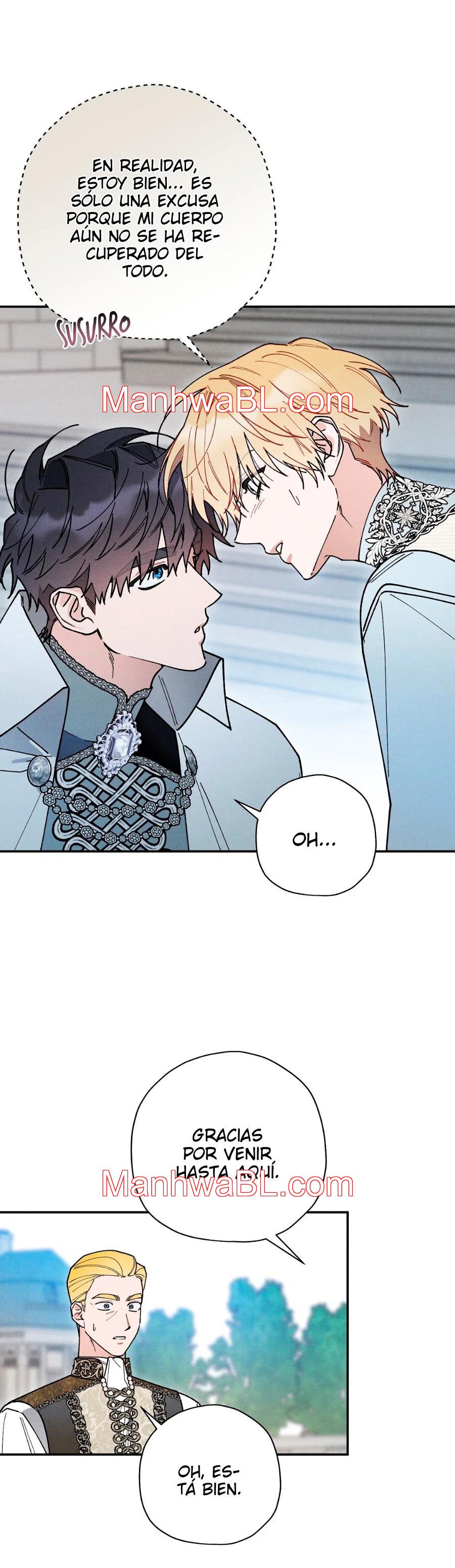 Ocultando que el maldito príncipe es un omega - Capítulo 47 manhwa