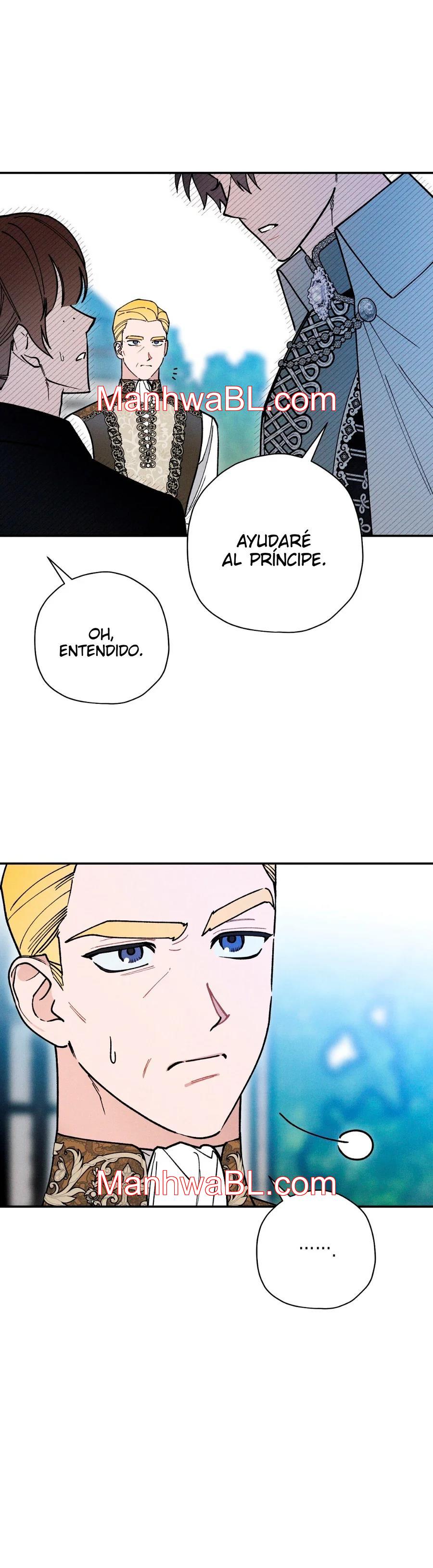 Ocultando que el maldito príncipe es un omega - Capítulo 47 manhwa