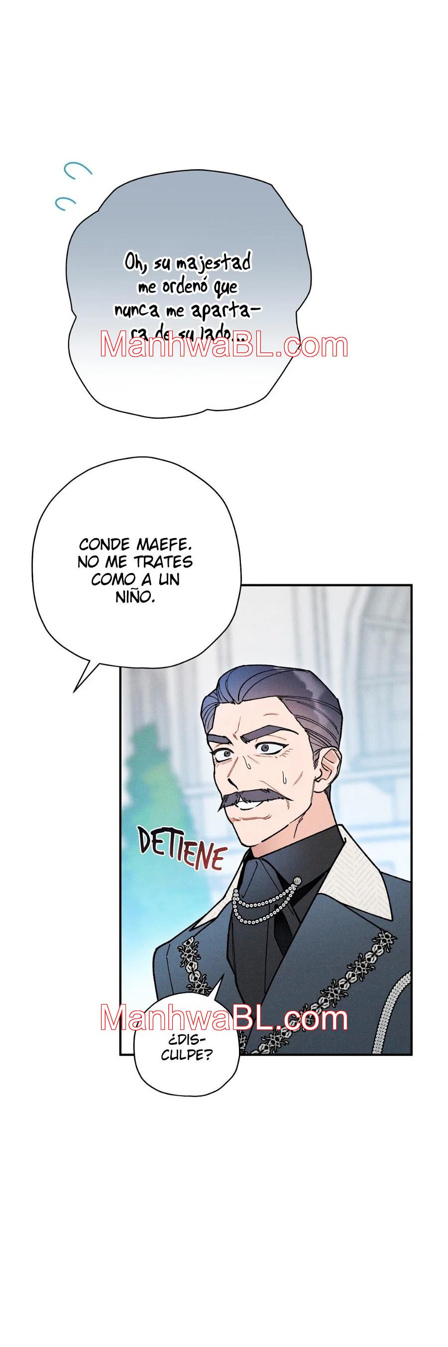 Ocultando que el maldito príncipe es un omega - Capítulo 47 manhwa