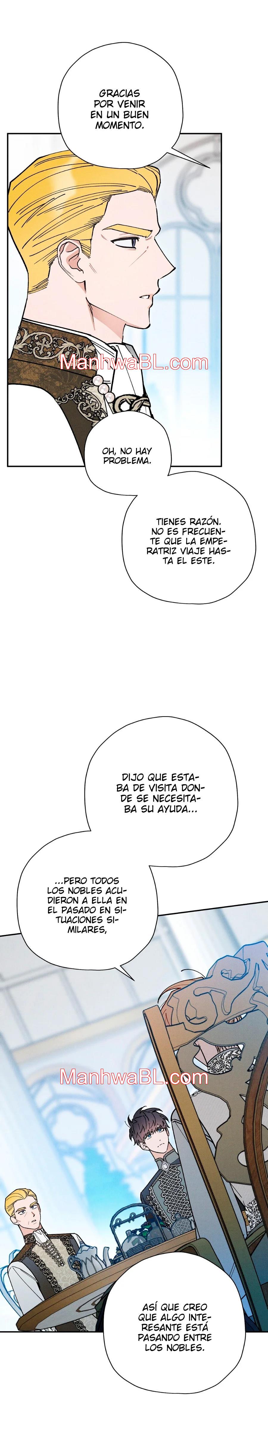 Ocultando que el maldito príncipe es un omega - Capítulo 47 manhwa