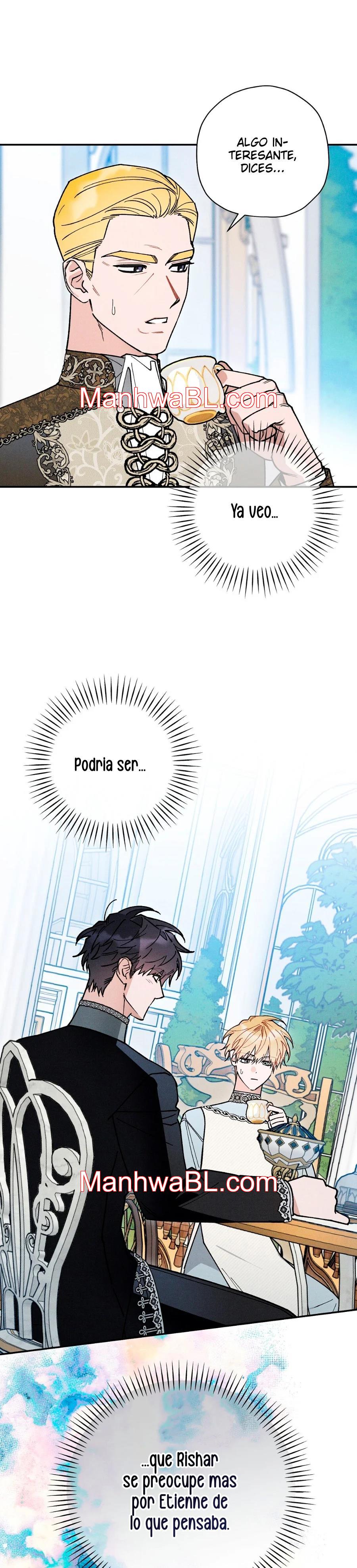 Ocultando que el maldito príncipe es un omega - Capítulo 47 manhwa