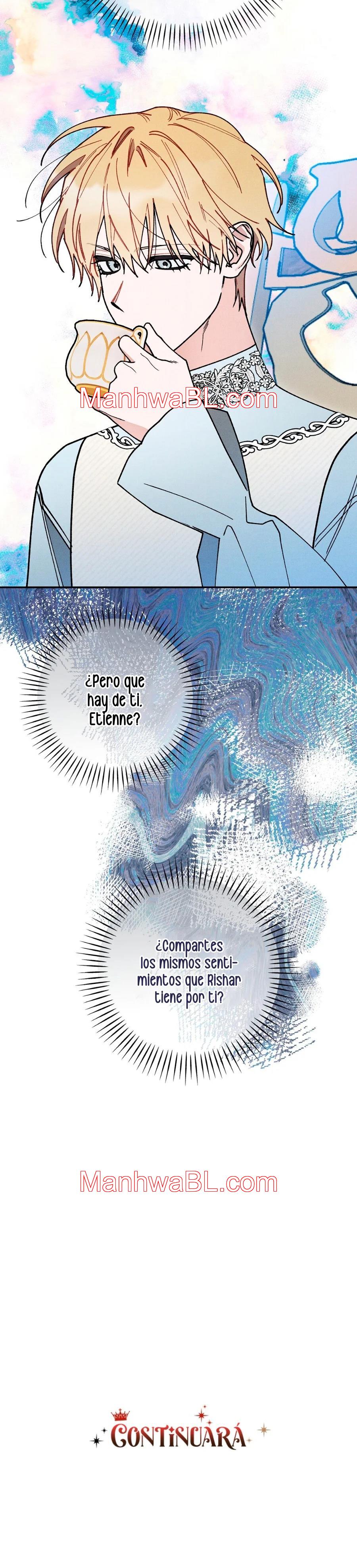 Ocultando que el maldito príncipe es un omega - Capítulo 47 manhwa