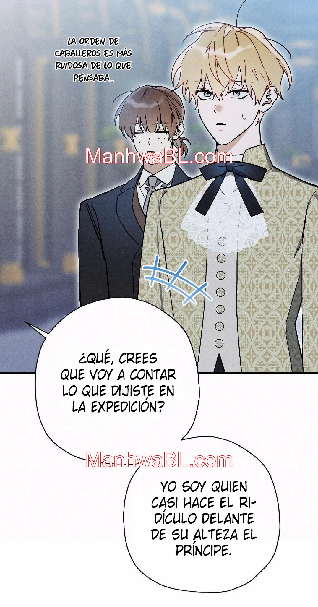 Ocultando que el maldito príncipe es un omega - Capítulo 20 manhwa