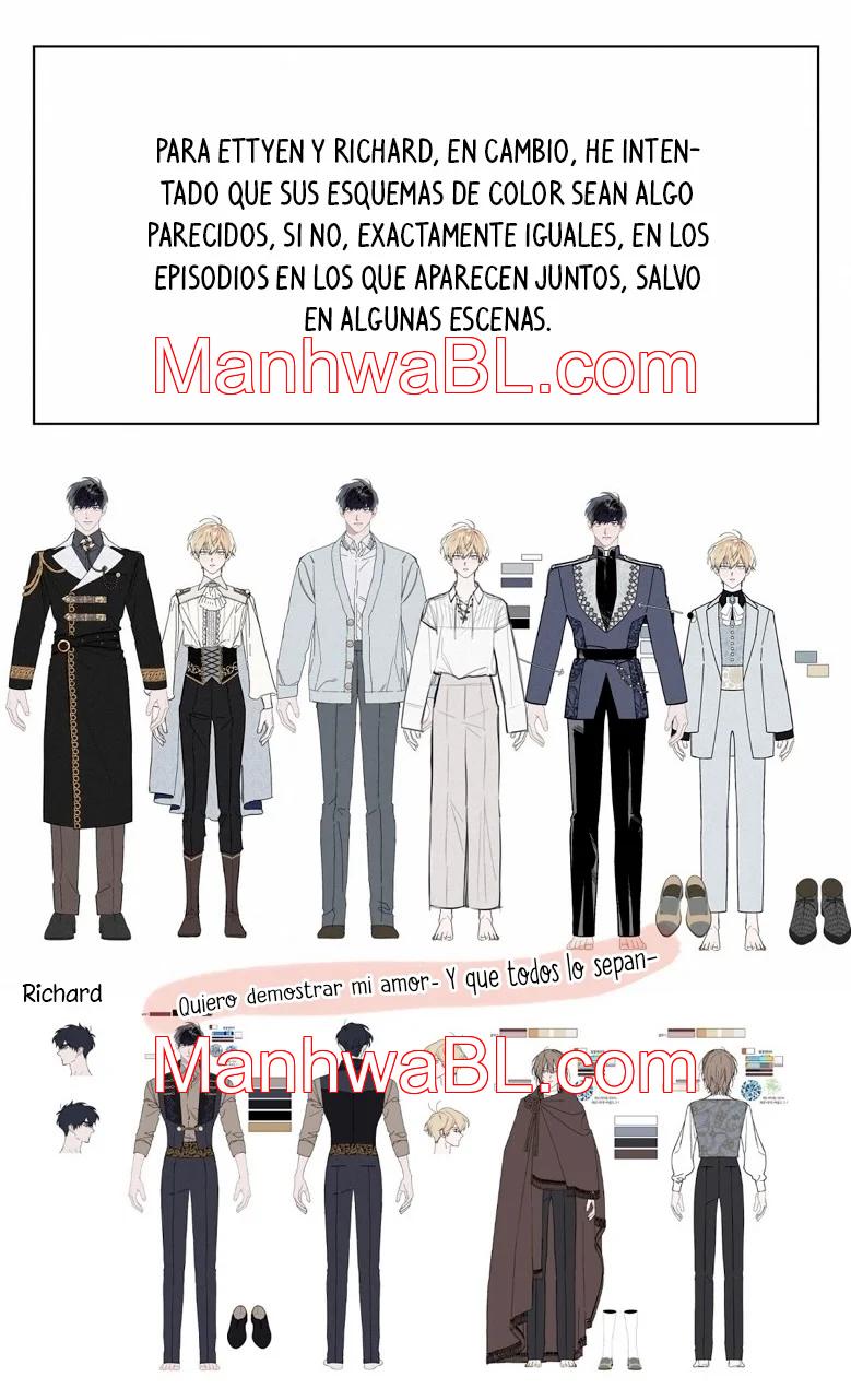 Ocultando que el maldito príncipe es un omega - Capítulo 32.50 manhwa