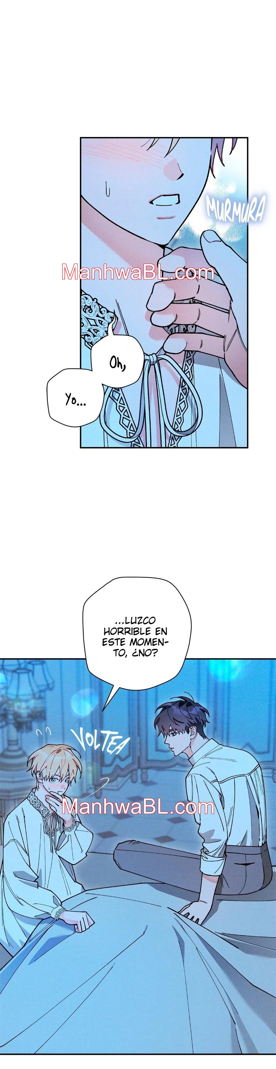 Ocultando que el maldito príncipe es un omega - Capítulo 54 manhwa