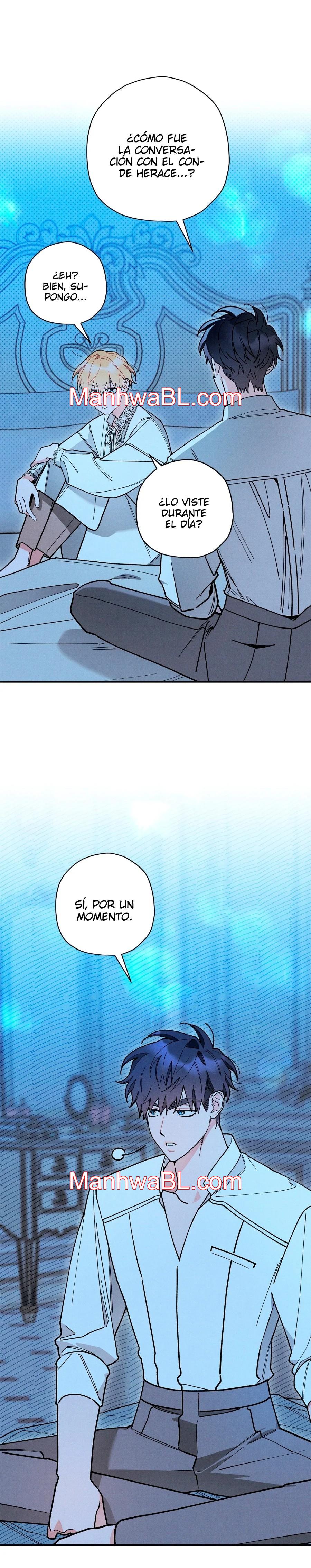 Ocultando que el maldito príncipe es un omega - Capítulo 54 manhwa