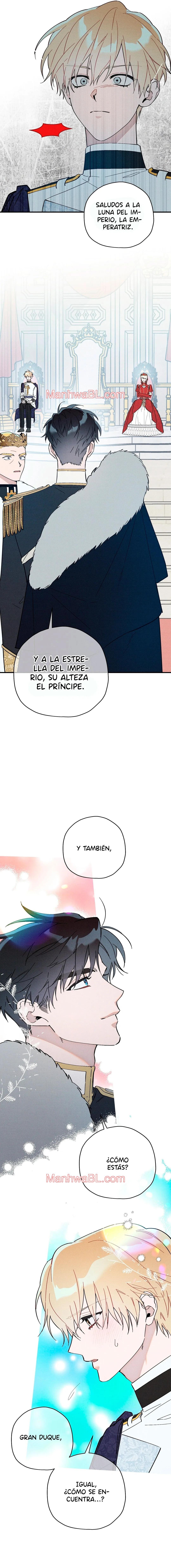 Ocultando que el maldito príncipe es un omega - Capítulo 4 manhwa