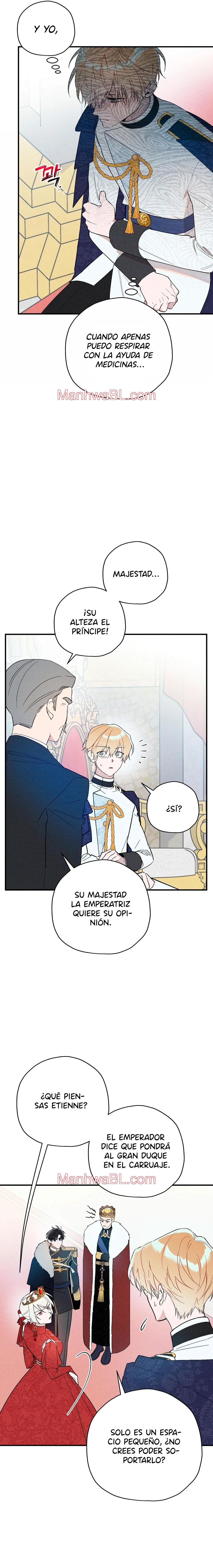 Ocultando que el maldito príncipe es un omega - Capítulo 4 manhwa