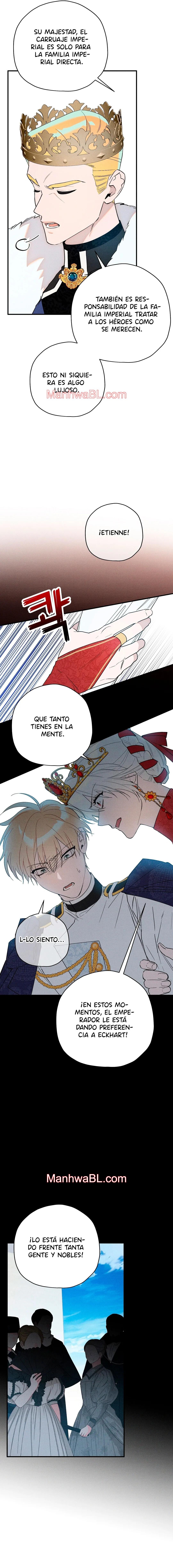 Ocultando que el maldito príncipe es un omega - Capítulo 4 manhwa